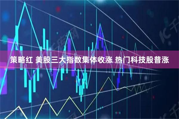 策略红 美股三大指数集体收涨 热门科技股普涨